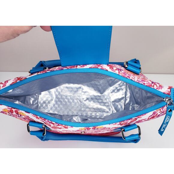 NWOT THE PIONEER WOMAN Insulated Lunch Kit 4-Piece Set - Floral Ogee - Picture 7 of 14